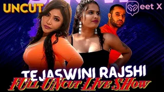 Rajshi, Tejaswini and Deep – P02 – 2024 – Hindi Uncut Live Show – MeetX.Live