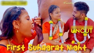 First Suhagrat Night – 2024 – Hindi Uncut Short Film – FansLove